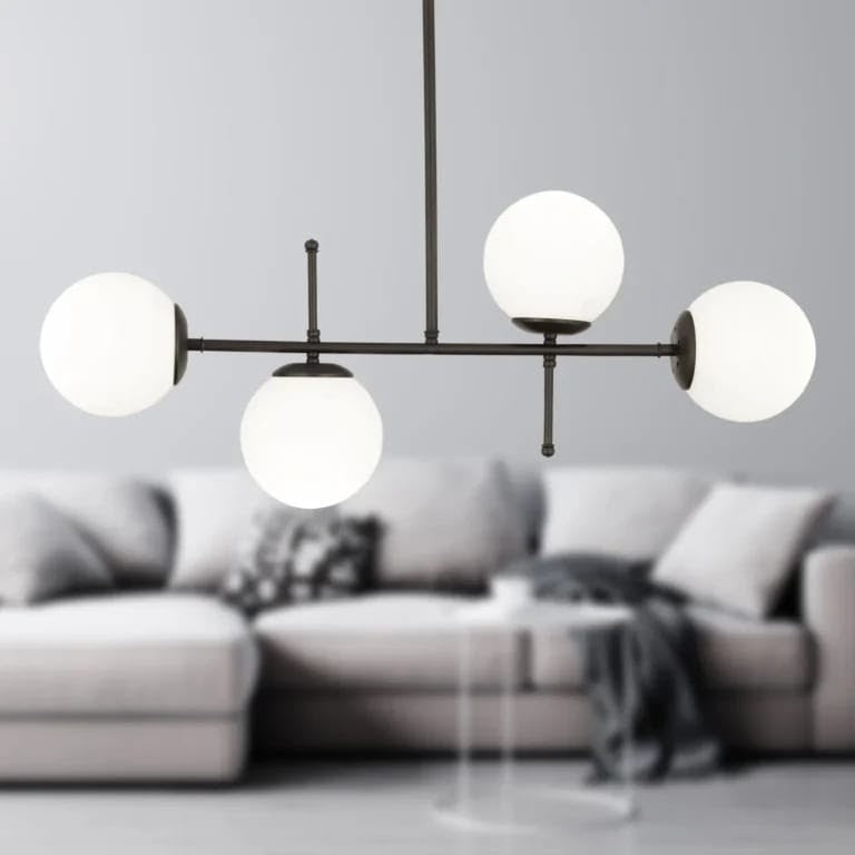 Grand 4-Light Horizontal Chandelier VL-B.E.S-10017
