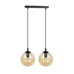 Compact 2-Light Black Pendant Chandelier VL-B.E.S-10032