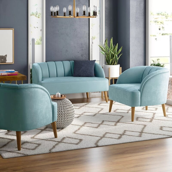 Modern Zan Sofa 2 Chairs VL-MA-15107