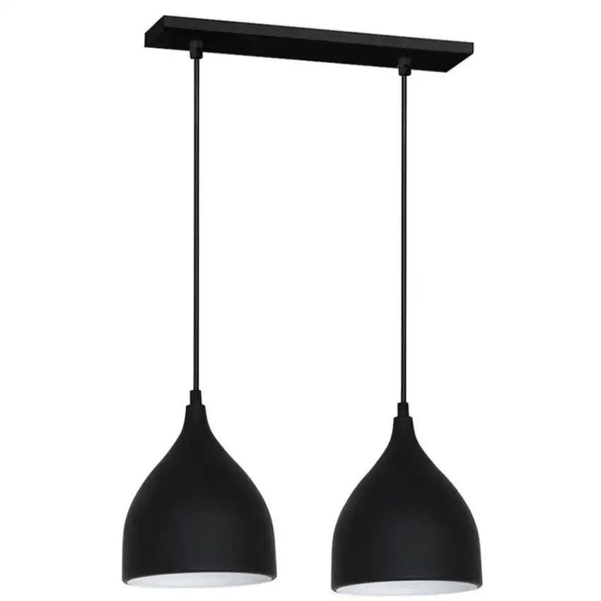 Double Dome Pendant Light with rectangular base VL-SL-2016