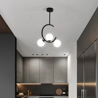 Elegant 3-Arm Glass Chandelier VL-B.E.S-10009