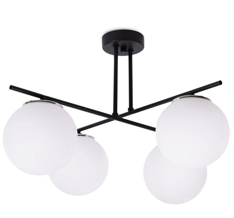 Contemporary 4-Light Square Chandelier VL-B.E.S-10014