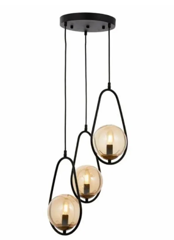 Contemporary 3-Light Chandelier VL-B.E.S-10026