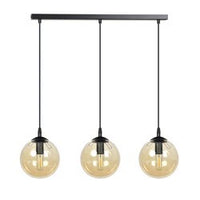 Compact 2-Light Black Pendant Chandelier VL-B.E.S-10032