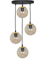 Modern 4-Light and Chandelier VL-B.E.S-10037