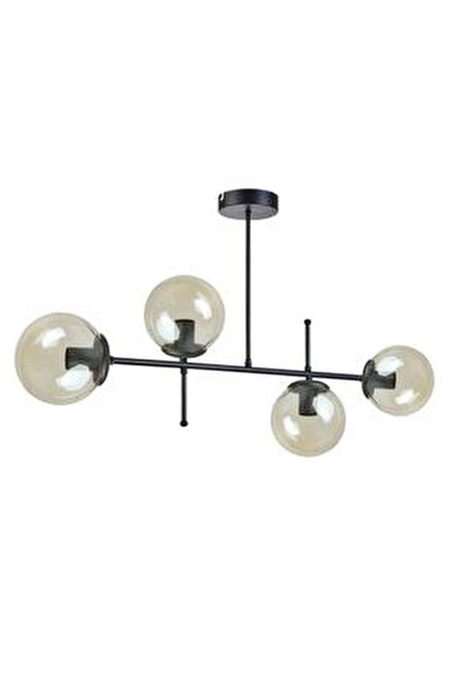 Industrial 4-Light Wide Chandelier VL-B.E.S-10043