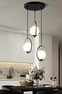 Deluxe 3-Light Vertical Chandelier VL-B.E.S-10048