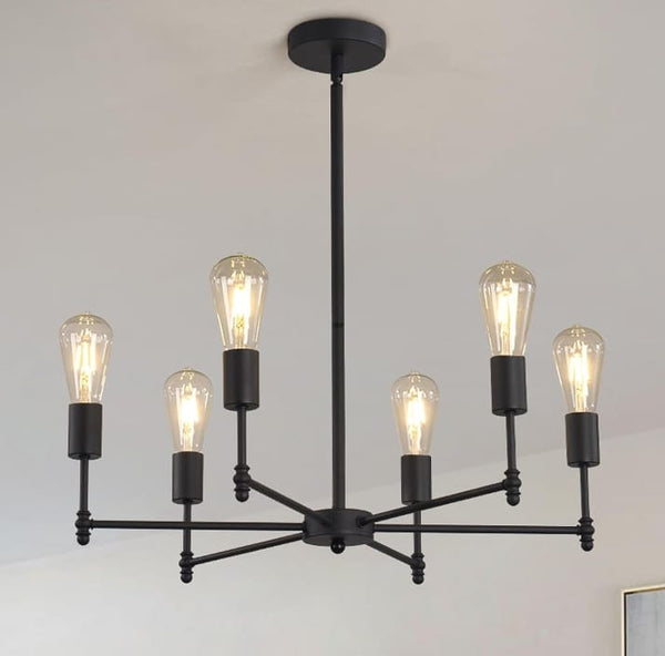 Grand 6-Light Matte Chandelier VL-B.E.S-10101