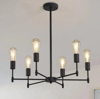 Grand 6-Light Matte Chandelier VL-B.E.S-10101