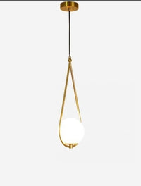 Elegant 1-Light Glass Pendant VL-B.E.S-10136