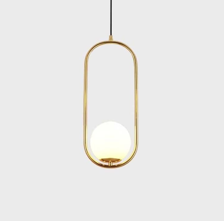Modern 1-Light Cylinder Glass Pendant VL-B.E.S-10137