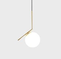 Sleek 1-Light Glass Slim Pendant VL-B.E.S-10139