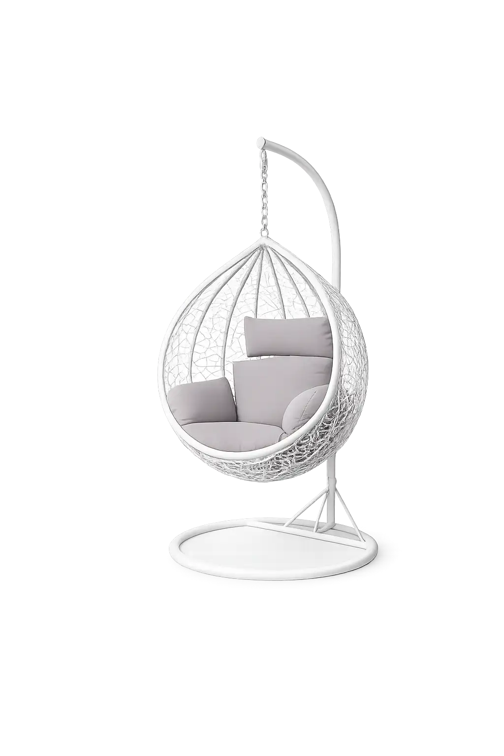 White & Grey Hanging Chair VL-ER-9036