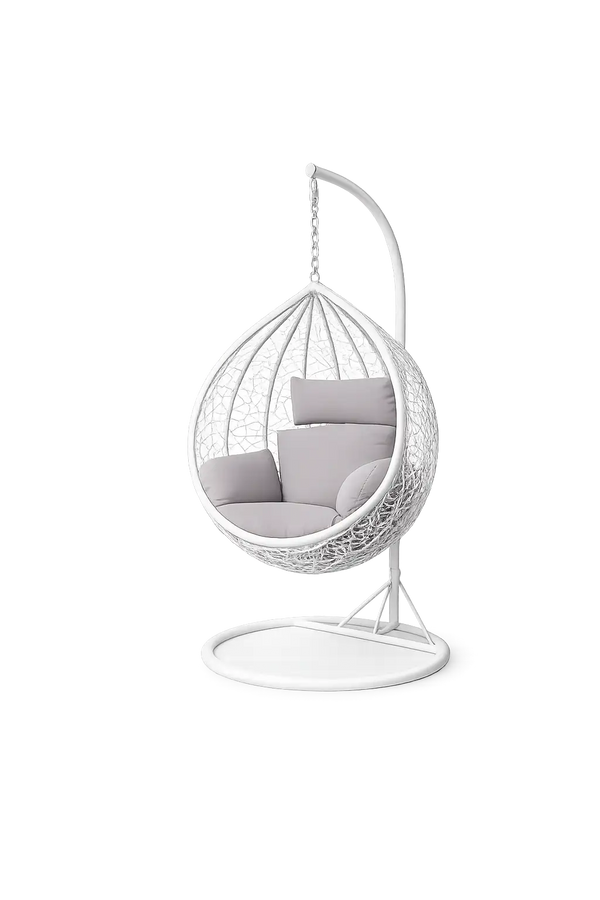 White & Grey Hanging Chair VL-ER-9036