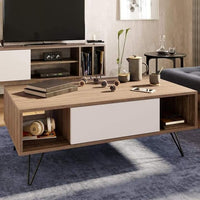 Modern TV Table with Shelves VL-MA-15043