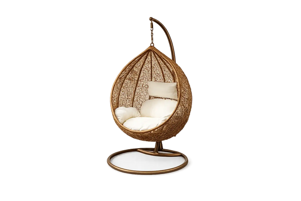 Brown Single Hanging Chair VL-ER-9043