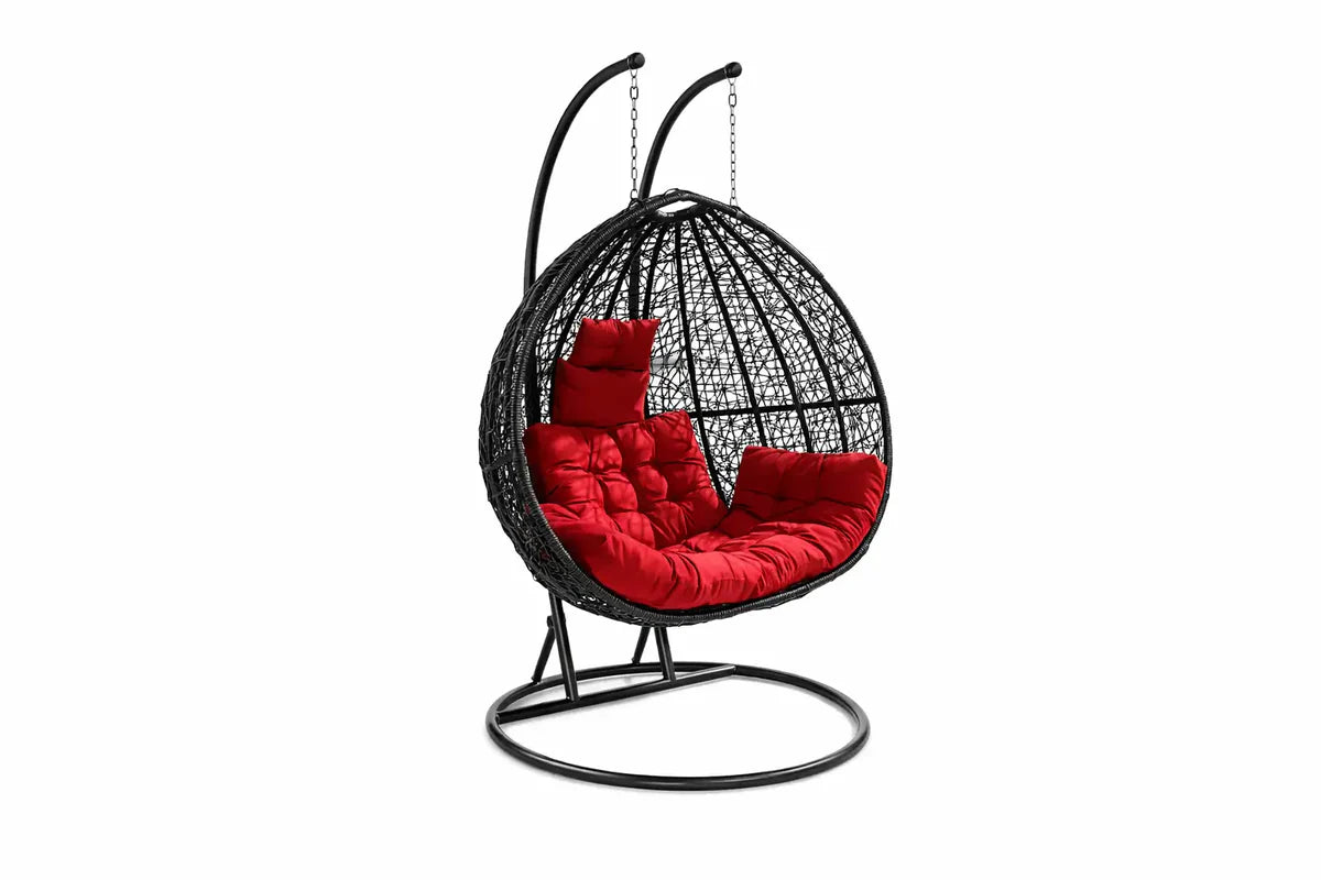 Black Double Hanging Chair VL-ER-9048