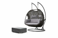 Double Hanging Chair with Stand –  Seater VL-ER-9069