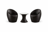 Brown Outdoor Bistro Set VL-ER-9034