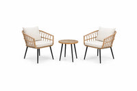 Outdoor Bistro Set –  Chairs & Round Table VL-ER-9064