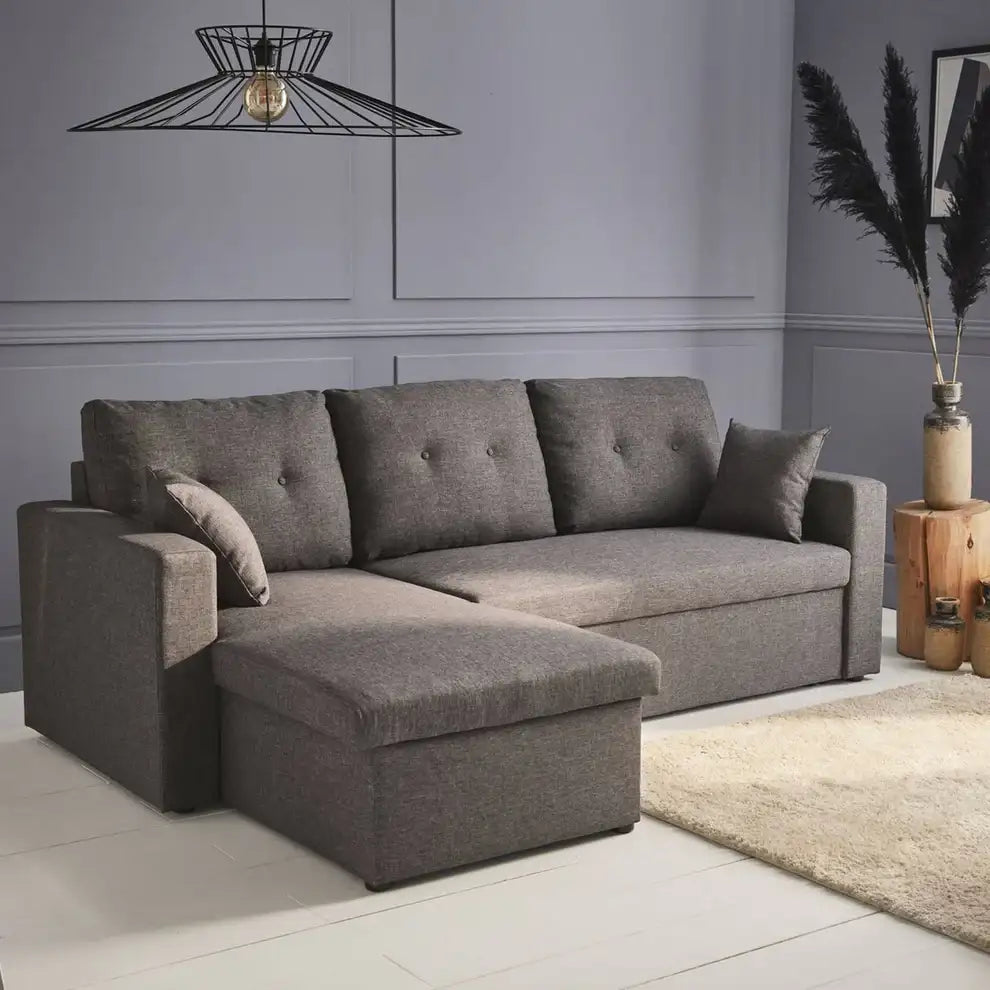 Modern L-Shaped Bed VL-FH-4012