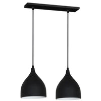 Double Dome Pendant Light with rectangular base VL-SL-2016