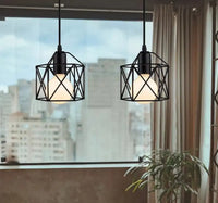 Double X Pendant Light with rectangular base VL-SL-2019