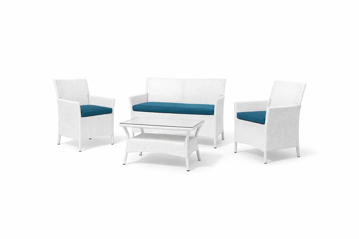 White Rattan Set VL-ER-9014
